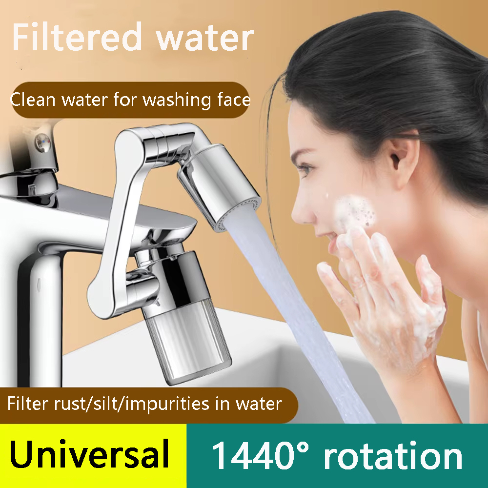 Home Bathroom Faucets - موسع صنبور عالمي مضاد للرذاذ قابل