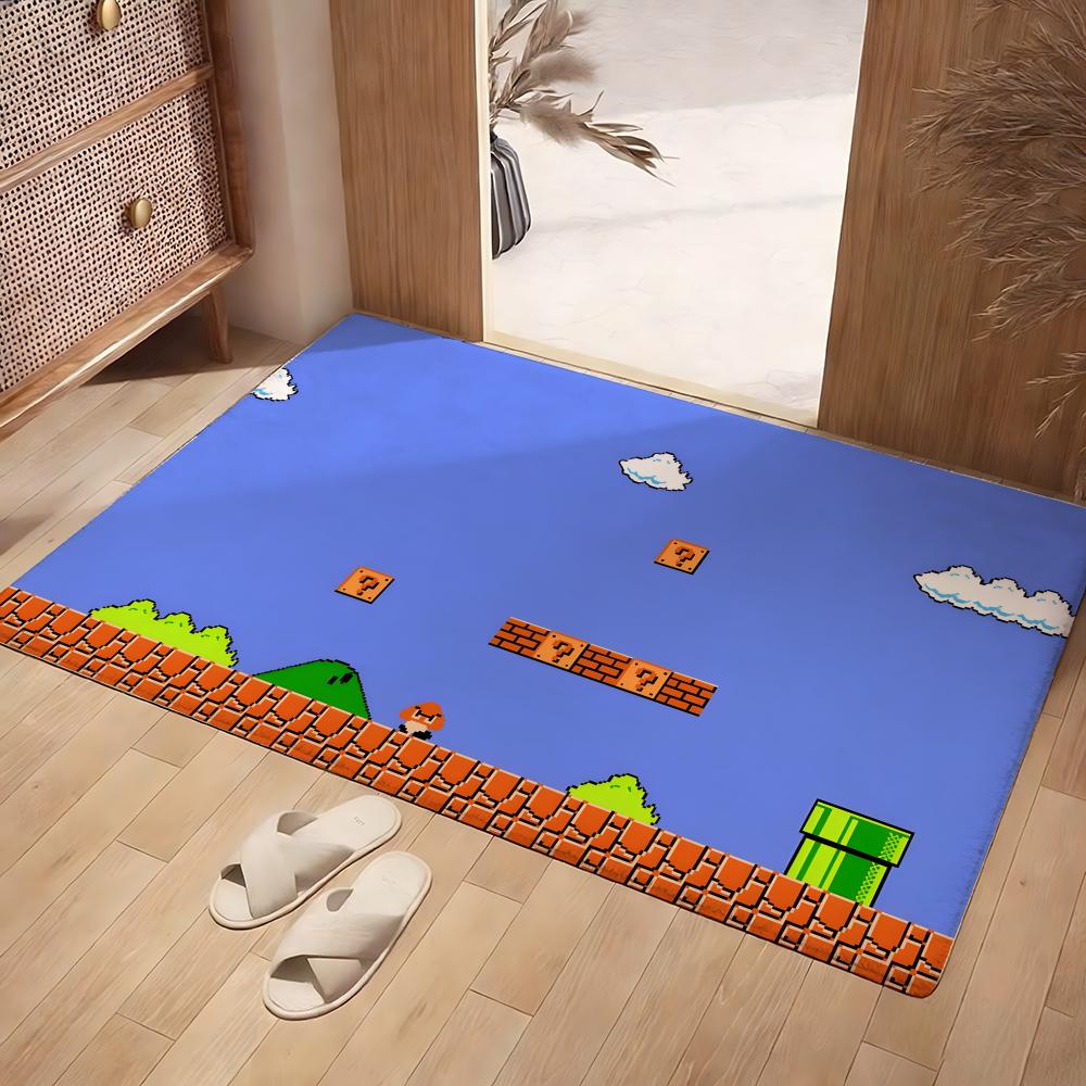 Home Bathroom Images - سجادة أرضية بتصميم بيكسل أنيمي، سجادة