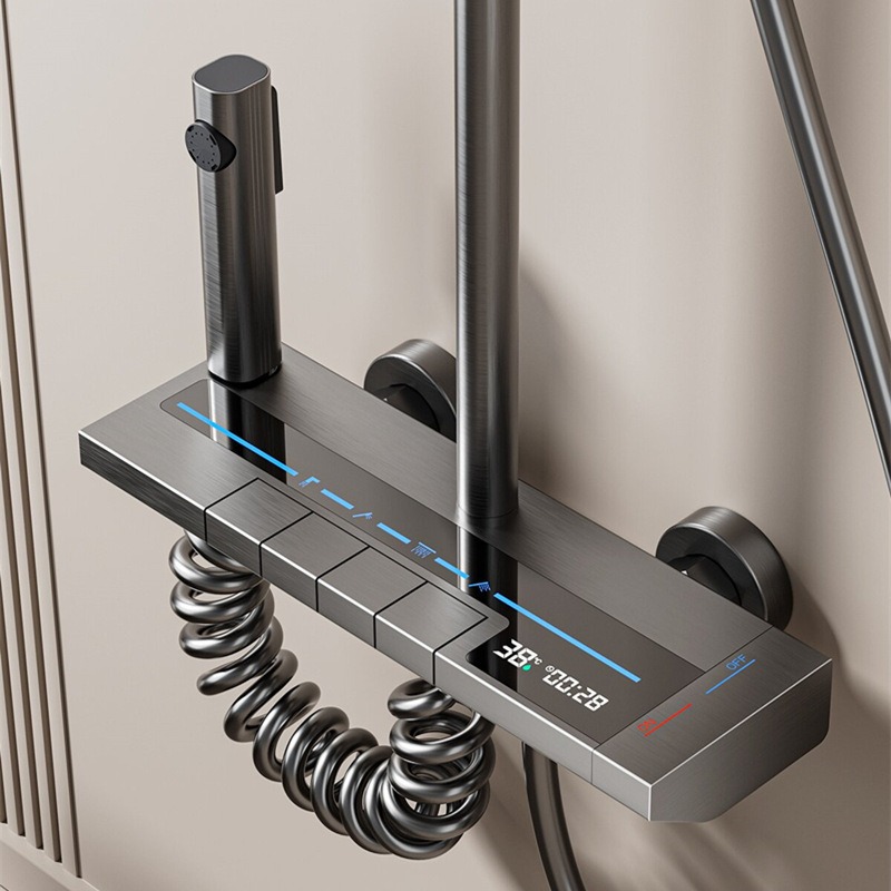 مجموعة دش بشاشة LED رقمية للما - مراجعة Home Bathroom Faucets وسعره