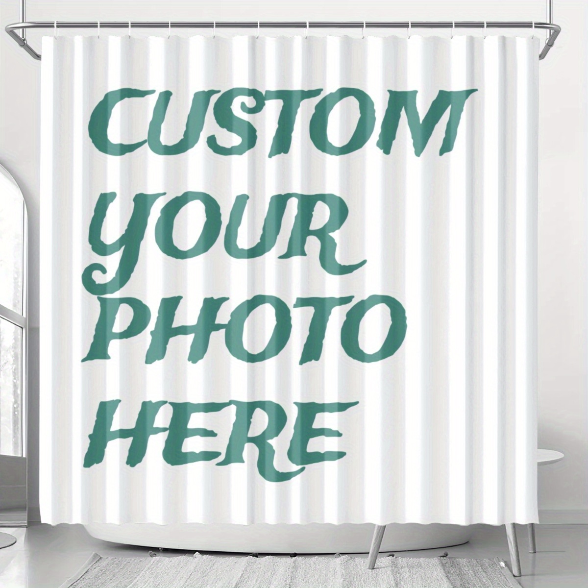 ستارة حمام مخصصة بصورة شخصية،  - مراجعة Home Bathroom Images وسعره