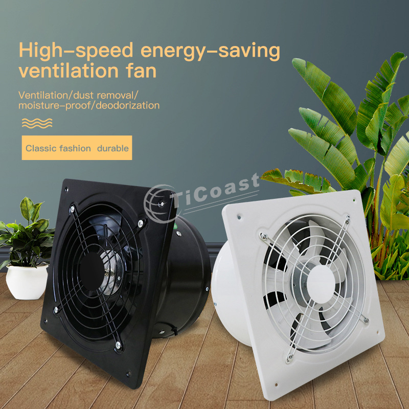 8 بوصة 80 واط مروحة العادم عال - مراجعة Home Bathroom Vent Fans وسعره