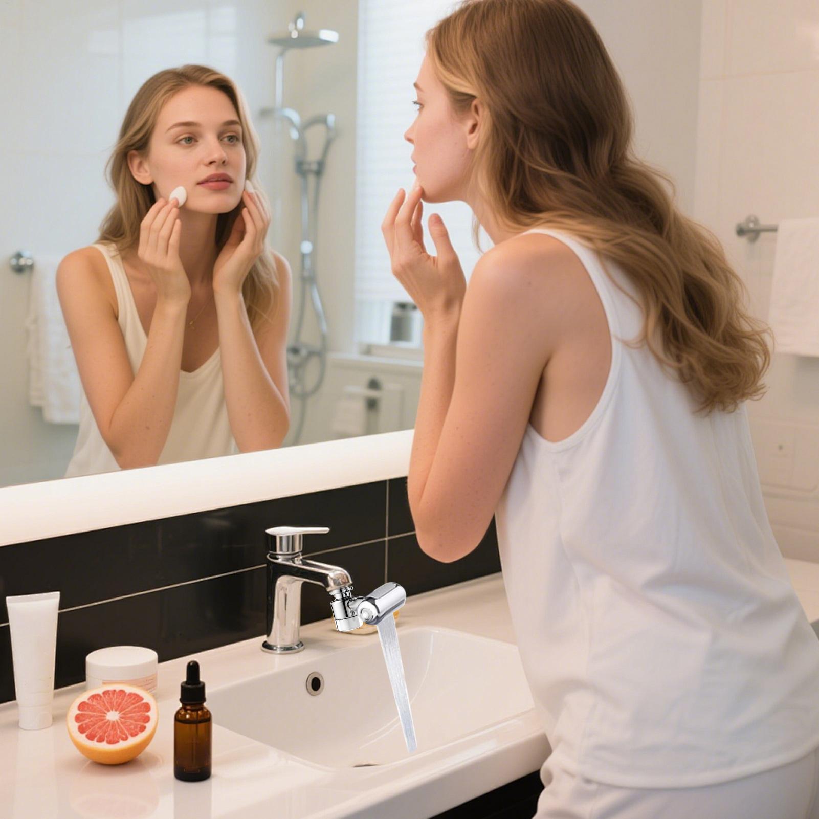 وصلة صنبور حمام بـ 4 أوضاع مع  - مراجعة Home Bathroom Faucets وسعره